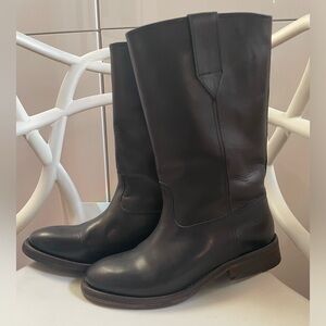 Officine Generale “Gary” leather boots.